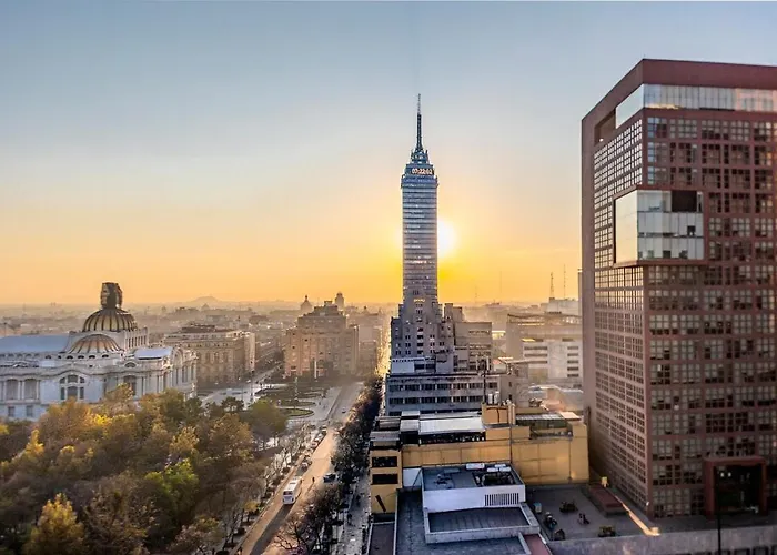 Exclusiva Vista A Bellas Artes México DF